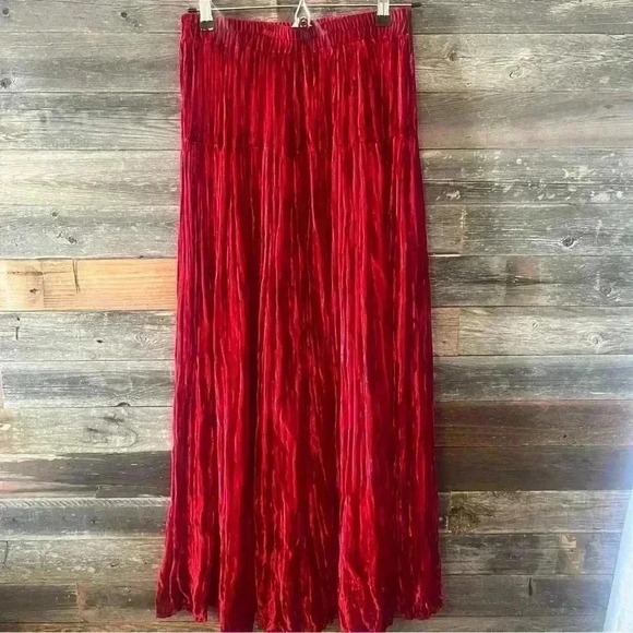 Vintage Sharon Young Velvet Set Beautiful Red - Picture 2 of 10